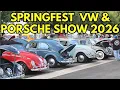 Springfest VW and Porsche Car Show 2026 Corona CA