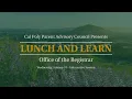 PAC Lunch and Learn Office of the Registrar