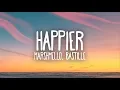 Download Lagu Marshmello, Bastille - Happier (Lyrics)