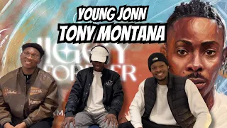 young jonn tony montana vibes on vibes reaction