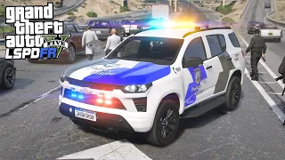 MELIANTE TENTOU CONTRA A GUARNIÇÃO E TEVE O CPF CANCELADO! - PMES - GTA 5 ROTINA POLICIAL