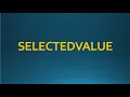 SELECTEDVALUE DAX in Power Bi