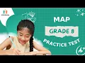 NWEA MAP 8th Grade Practice Questions in Math Reading Language Science