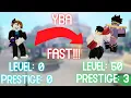 YBA How to get MAX LEVEL in YBA FAST FULL GUIDE READ DESC