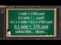 How Many Yards Are In A Mile