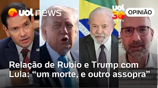 'Um morde, e outro assopra', analisa Charleaux sobre relação de Rubio e Trump com Lula