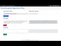 Tiny Encryption Algorithm TEA in ECB CBC mode