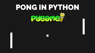 How to Make Pong In Pygame How to Make Pong in Python Pygame Tutorial Python Tutorial