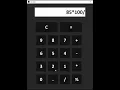 Calculator with Tkinter Calculator GUI Tkinter Python projects