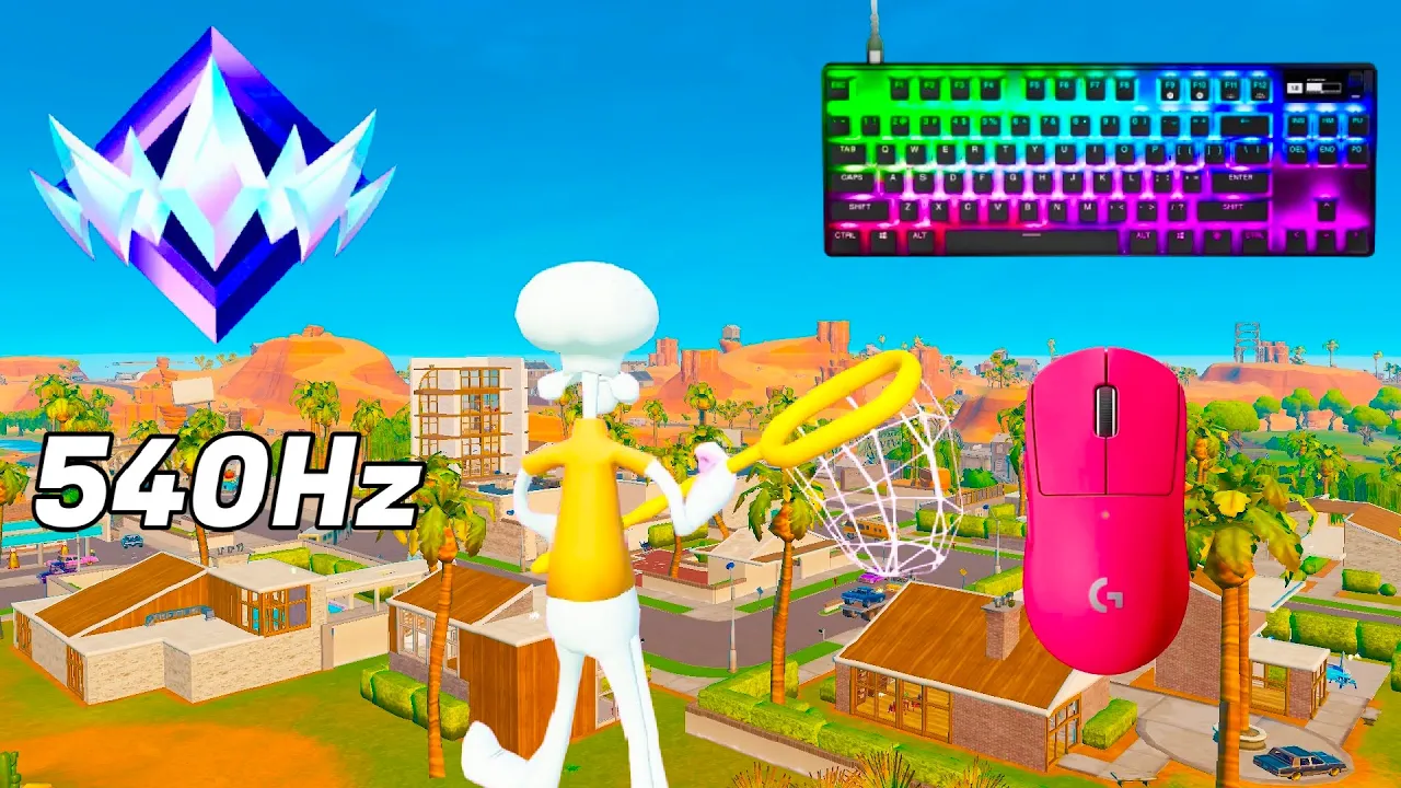 Fortnite Unreal Ranked Reload On PC | Keyboard & Mouse Gameplay | 360 FPS | 4K