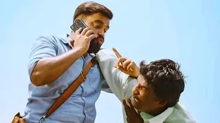 एम. शशिकुमार मां से बात करते करते गुंडो की धुलाई करता है