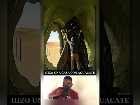 CORTA UNA AGUACATE PARA HACER UNA CASA #curiosidades #humor @TotalRestorationStudio
