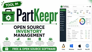 Tool 91 PartKeepr Open Source Inventory Management Free Open Source Software Uplatz