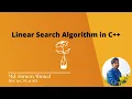 18 0 Linear Search Algorithm in C Data Structures and Algorithms Bangla Tutorial
