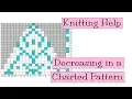 Knitting Help - Decreasing in a Charted Pattern