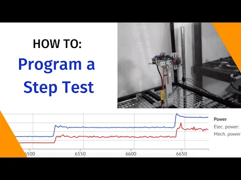 How to Automate a Step Test with a Brushless Motor Thrust Stand