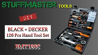 BLACK DECKER 126 Pcs Hand Tool Kit Set BMT126C