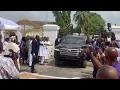 Lagu Grand Arrival of Ghana’s President Mahama at Ooni of Ife’s Palace for His Chietaincy Installation
