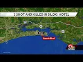 Three people shot and killed at hotel in Biloxi