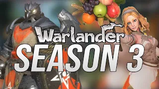 Warlander Season 3 Patch Notes - NEW MAP VALOR SYSTEM