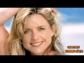 Courtney Thorne-Smith Bikini Lingerie Bra Panties Sheer Lace Robe Nightwear