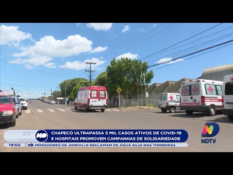 Chapecó ultrapassa 5 mil casos ativos da Covid-19