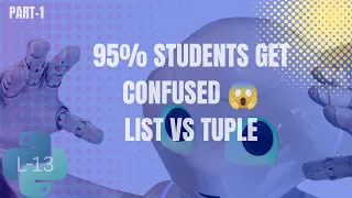 List vs Tuple in Python Explained Part-1 Hindi