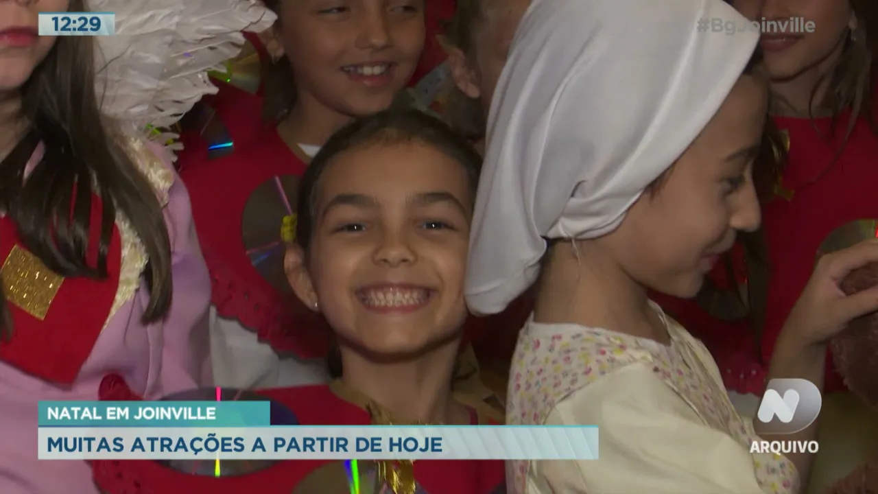 Natal em Joinville: Muitas atrações a partir de hoje