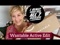 Wantable Active Edit Unboxing And Try On
