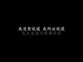 说谎 林宥嘉 (歌词版)