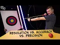 What is the difference between resolution precision and accuracy Encoders 101