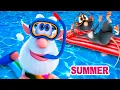 Download Lagu Booba - Summer Holidays \u0026 Water Activities - Cartoon for kids