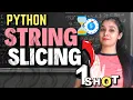 PYTHON - STRING Slicing Master Class 12 CS in Just 5 Minutes