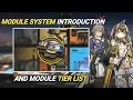 Operator Module System Introduction and Tier List Arknights