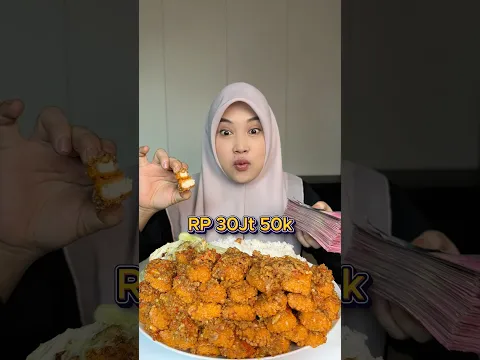 Nuget sambal gebuk lagi 🤤🤤 #khaliliz #mukbang