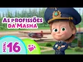 Download Lagu 👧 As profissões da Masha 🔨🥧 TaDaBoom Português 👀 Coleção de canções