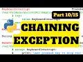 Exception chaining Python Tutorial