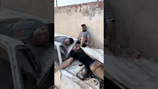 حادث سياره عله طريق السماوه 