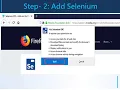 Downloading and Installing Selenium IDE for Firefox