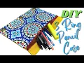 CUSTOM FABRIC PENCIL CASE SEWING TUTORIAL NO PATTERN