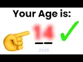 This Will Guess Your Age in 2026