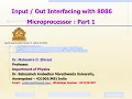 Interfacing with 8086 Microprocessor Part 1