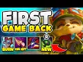 Download Lagu MY FIRST GAME BACK ON SUMMONER'S RIFT! (BANGER TEEMO GAME)