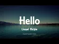 Download Lagu Lionel Richie - Hello (Lyrics)
