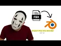 How to import fbx file in blender with textures