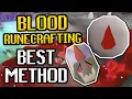 BEST Blood Runecrafting Method Guide - How to Get More Runes Per Hour Scar Essence Mine Zeah