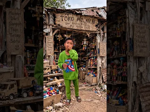 orang kaya vs orang miskin punya toko mainan⁉️