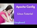 Apache Config Linux Tutorial For Beginners