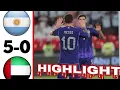 ARGENTINA VS UAE ANGEL DE MARIA SECOND GOAL FIFA FRIENDLY MATCH ABUDHABI