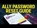 How to reset Ally Bank login password - Quick Fix